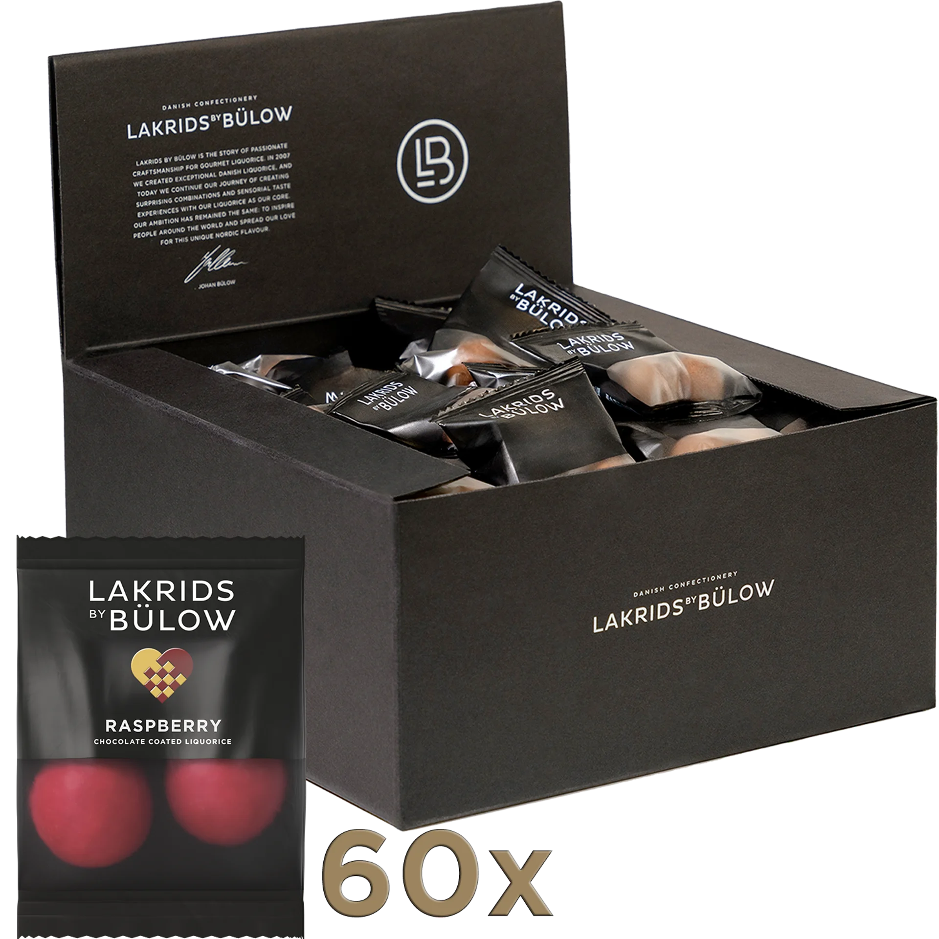 Kopi af Lakrids by Blow - F - Mini - Crisply Raspberry Flowpack