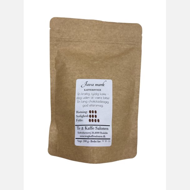 Java m�rk Hele b�nner 200 g