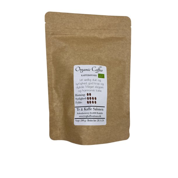 Organic Coffee Hele bnner 200 g