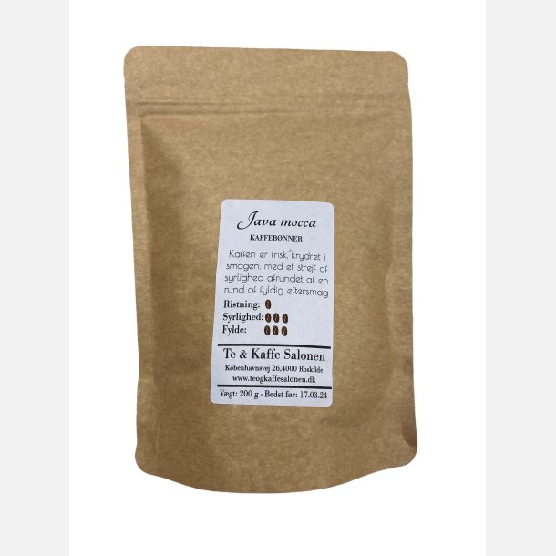 Java mocca Hele b�nner 200 g