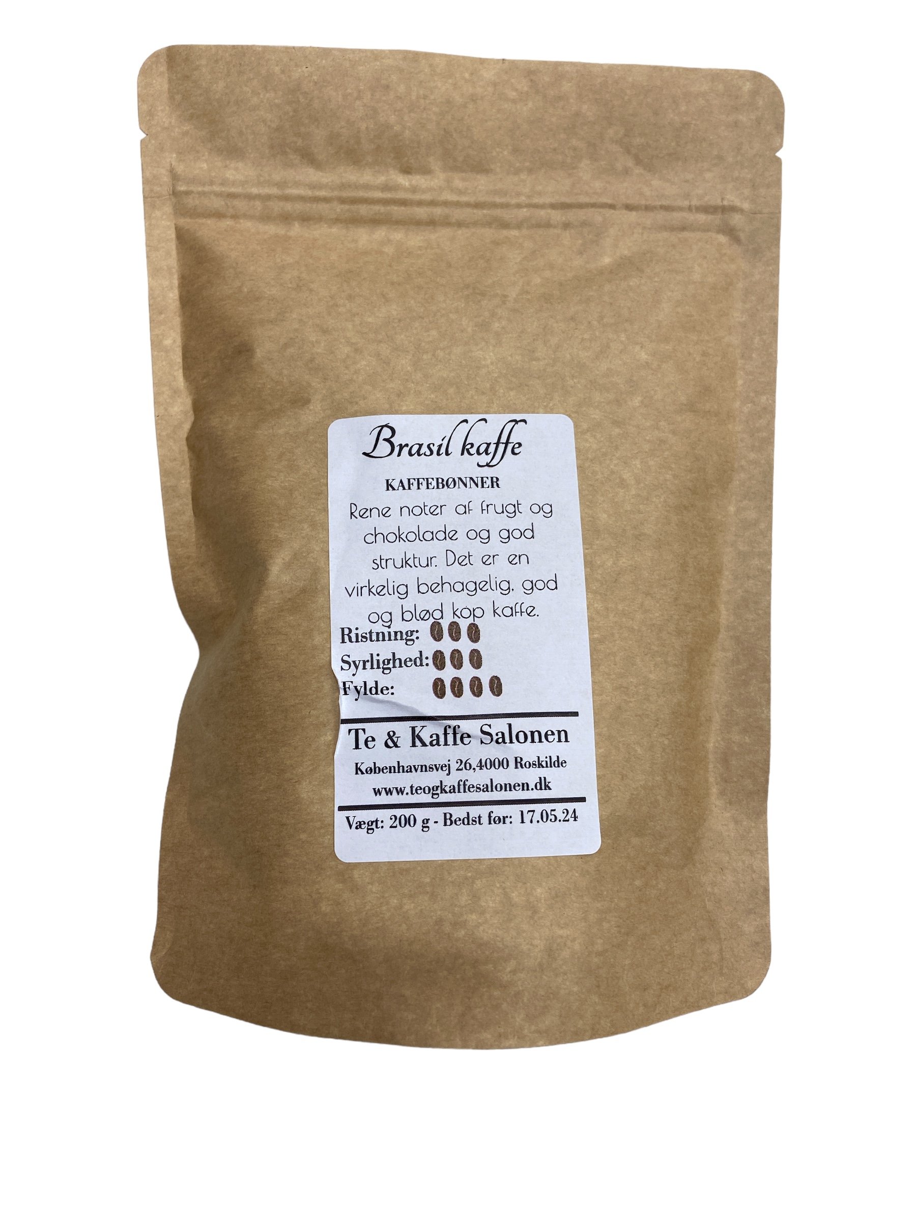 Brasil kaffe Hele bnner 200 g
