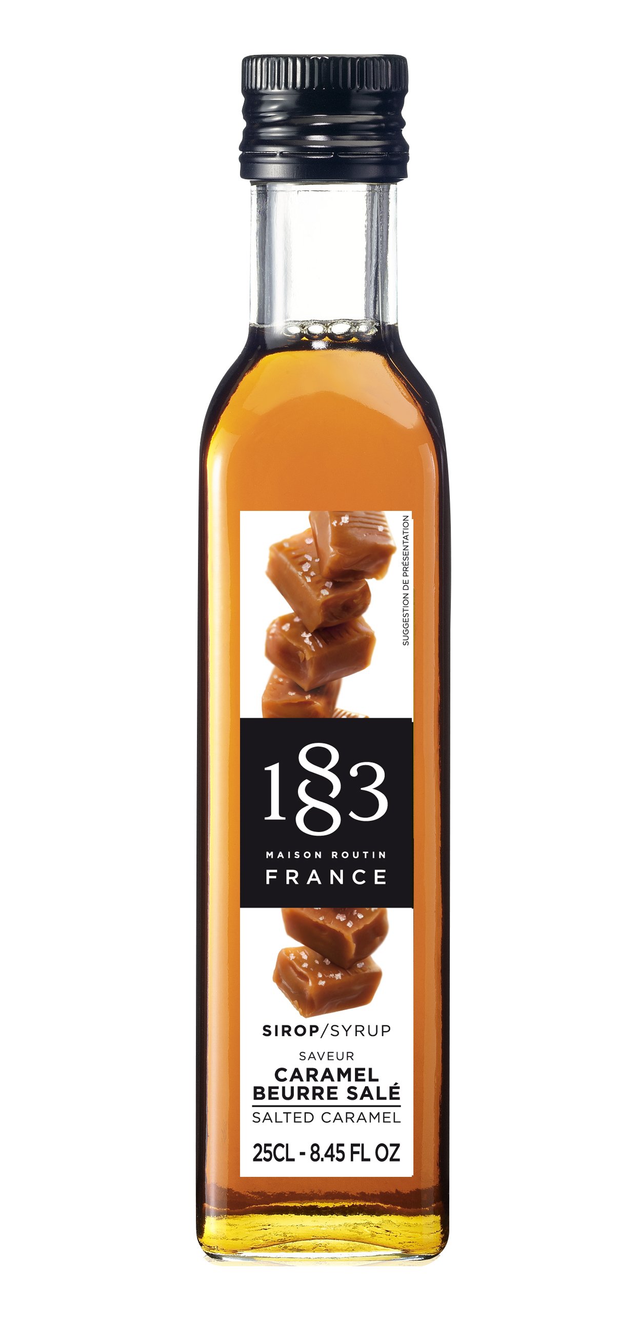1883 saltkaramel sirup 25 cl glas