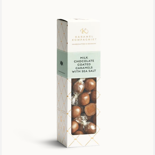 Karamel kompagniet - Milk chocolate coated caramels with sea salt