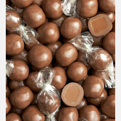 Karamel kompagniet - Milk chocolate coated caramels with sea salt