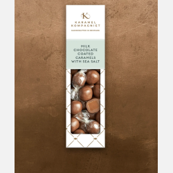 Karamel kompagniet - Milk chocolate coated caramels with sea salt