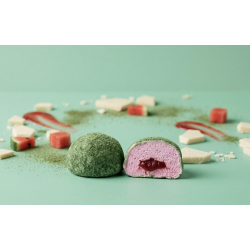 The mallows - STRAWBERRY FILLED MALLOWS + BELGIAN WHITE CHOC &amp; WATERMELON BOX � 5 STK