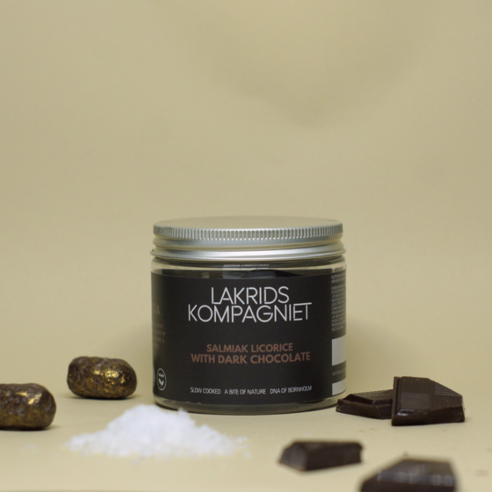 Lakrids kompagniet - Salmiak Licorice with dark chocolate - small