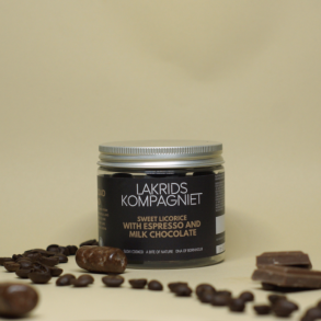 Lakrids kompagniet - Sweet licorice with espresso and milk chocolate - small