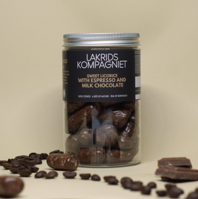 Lakrids kompagniet - Sweet licorice with espresso and milk chocolate - Large