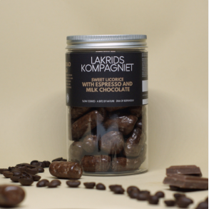 Lakrids kompagniet - Sweet licorice with espresso and milk chocolate - Large