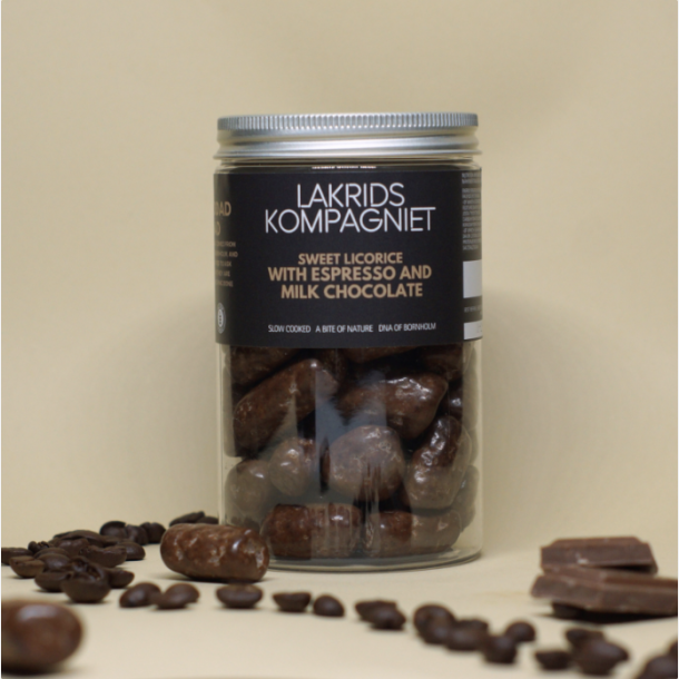 Lakrids kompagniet - Sweet licorice with espresso and milk chocolate - Large
