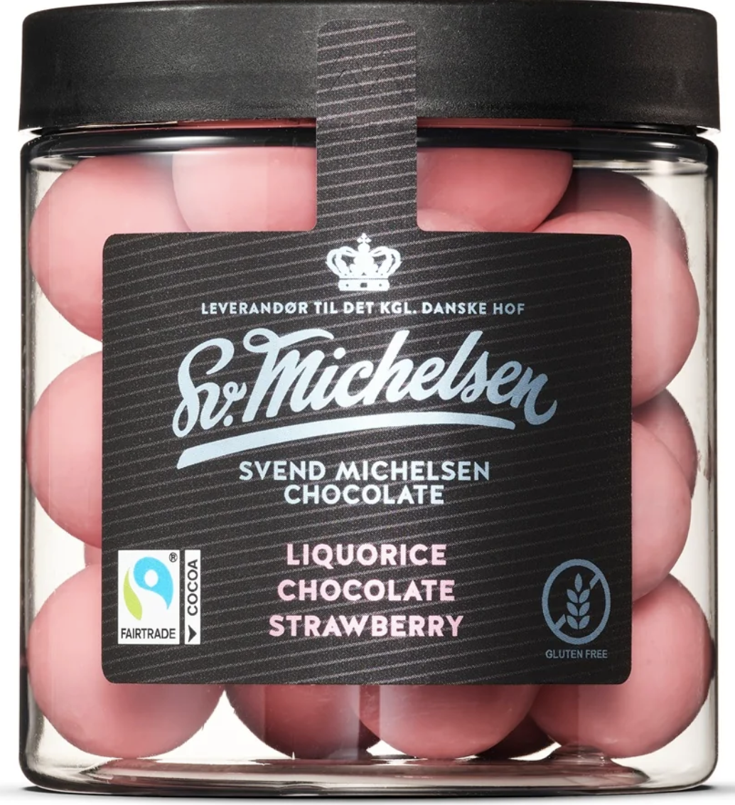 Sv. Michelsen - Liquorice, chocolate og strawberry