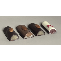 Sv. Michelsen - 4 petit fours - marcipan favoritter