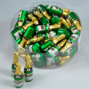 Chokoladeflaske - 8g 60 stk