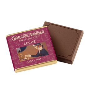 Caf Chokolade lys 5g/100stk