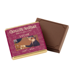 Café chokolade, blandet lys/mørk  5g/100stk