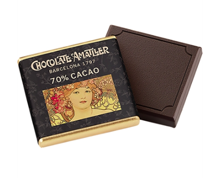 Caf Chokolade mrk  5g/100stk
