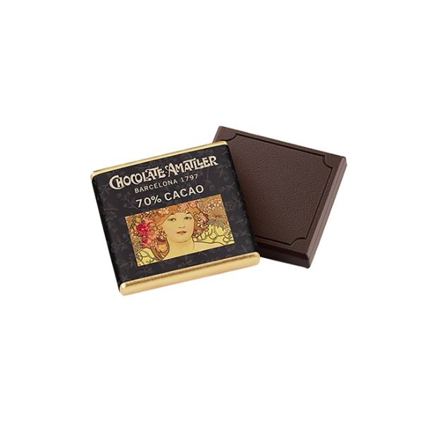 Caf Chokolade mrk  5g/100stk