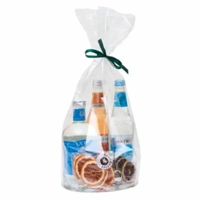 Stor Cellofanpose m/papbund 60x21cm  21 cm21x8,5x40. Tom, Design selv.