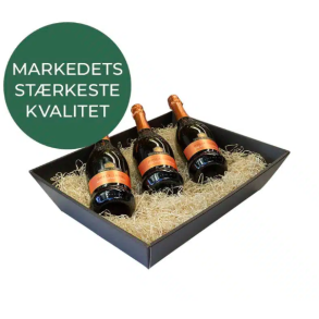 Stor gavekurv matsort 44X34X11CM. Tom, Design selv.