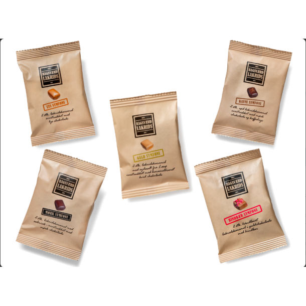 Bagsvrd Lakrids - 10 x 2 stk - Blandet symfoni
