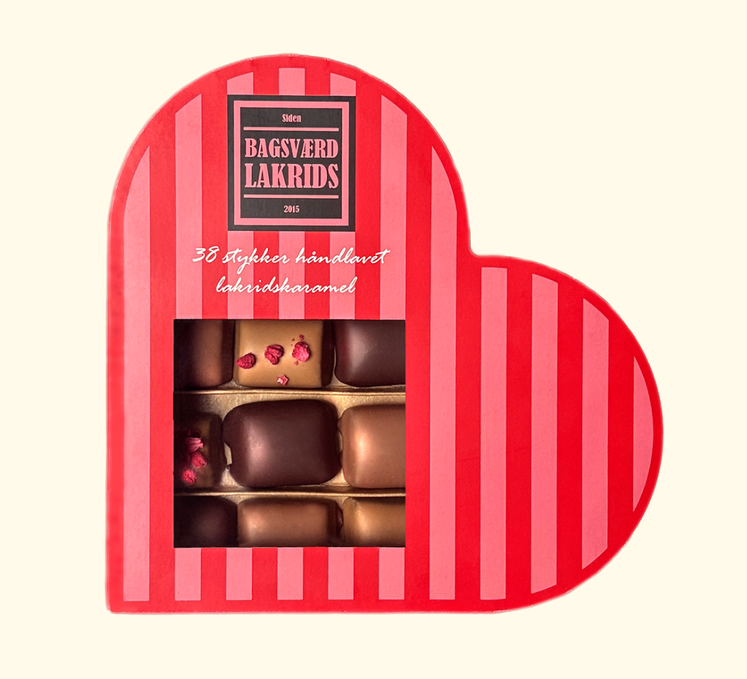 Bagsv�rd Lakrids - Hjerte�ske