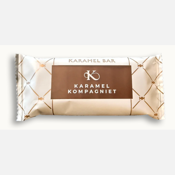 Karamel kompagniet - Karamel bar - Rabarber i lys chokolade - Limited edition