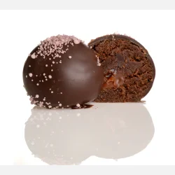 Tr�ffel romkugler med saltkaramel fra Selected Gourmet