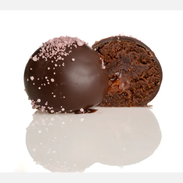 Tr�ffel romkugler med saltkaramel fra Selected Gourmet