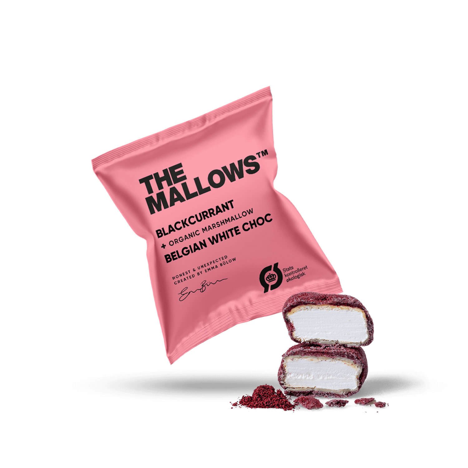 BLACKCURRANT &amp; WHITE CHOC FLOWPACKS, 6 g