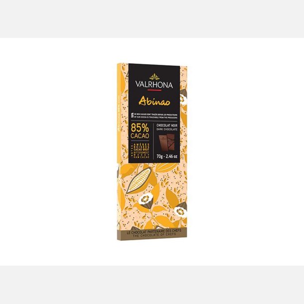 Valrhona Abinao 85%, 70g bar
