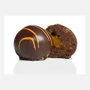 Kopi af Kopi af Tr�ffel romkugler med saltkaramel fra Selected Gourmet