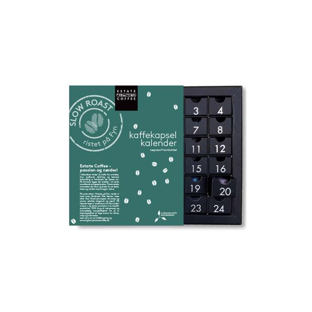 Estate Coffee Kaffekapsel Julekalender