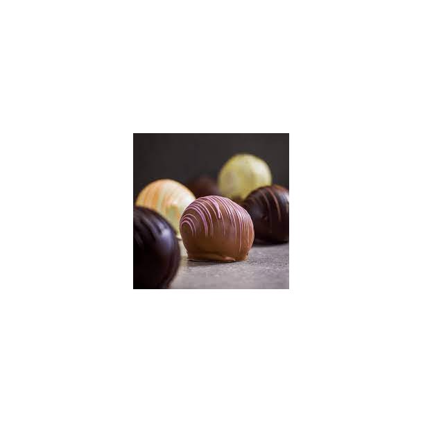 Trffel romkugle assorteret fra Selected Gourmet (1 stk)