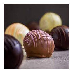 Trøffel romkugle med Romcreme fra Selected Gourmet (1 stk)