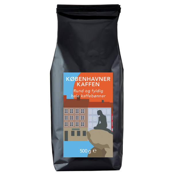 K�benhavner kaffen, Hele b�nner, 500 g