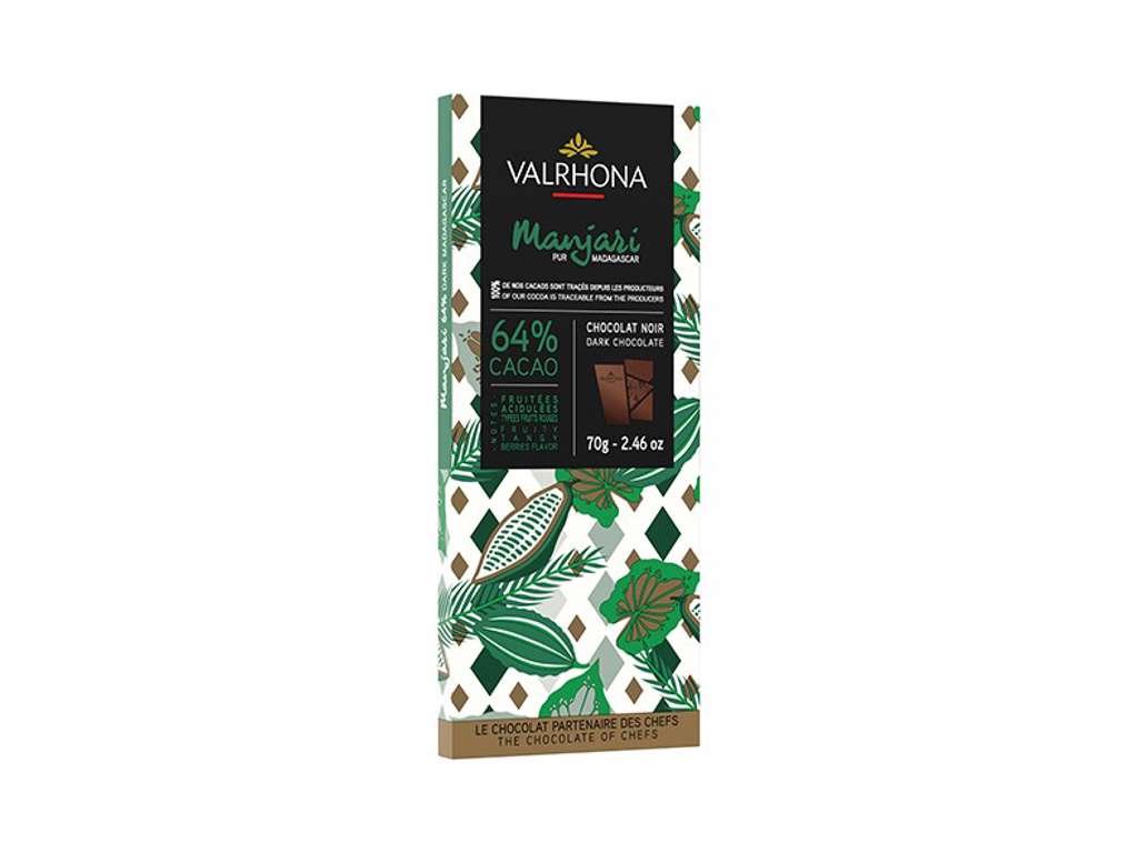 Valrhona Manjari 64%, 70g bar
