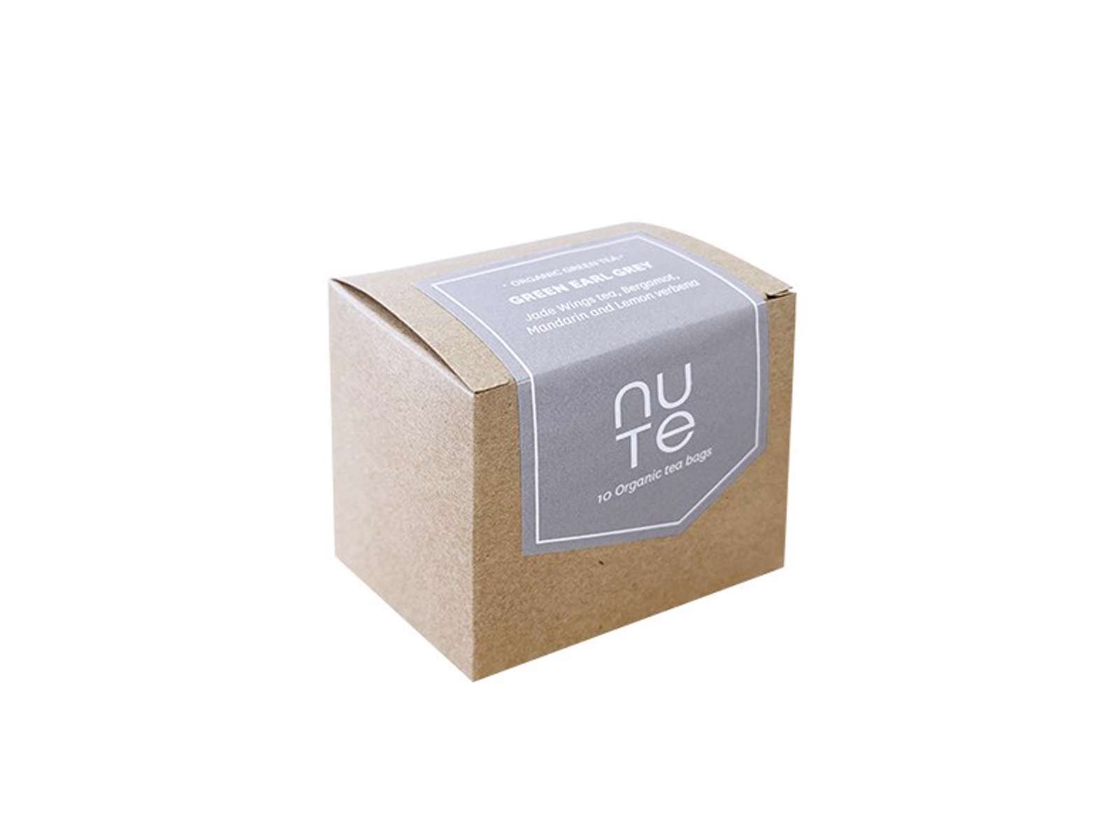 NUTE Green Earl Grey tebreve kologisk, 10 stk