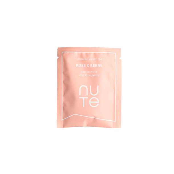 NUTE Rose &amp; Berry tebreve kologisk, 10 stk