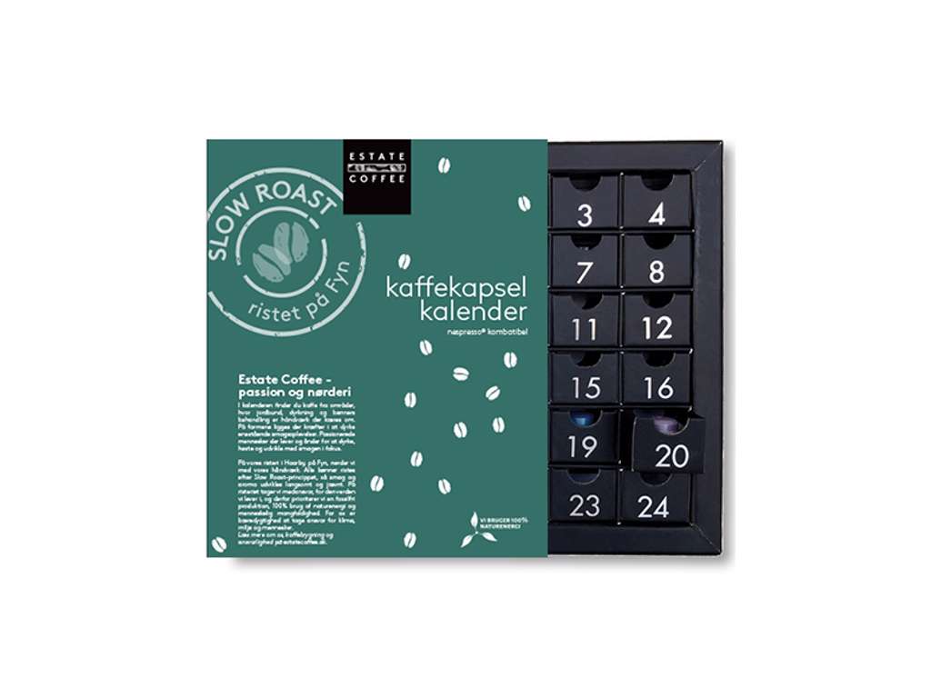 Estate Coffee Kaffekapsel Julekalender