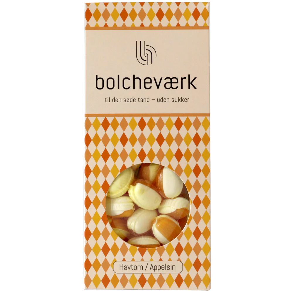 Bolcheværk, Sukkerfri - Havtorn, appelsin