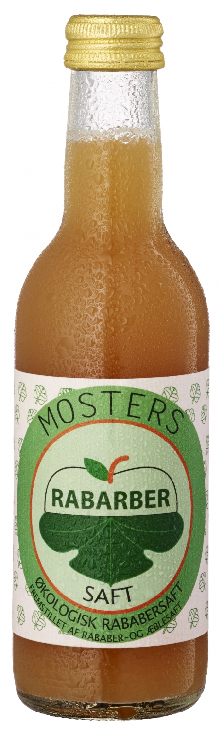 Mosters Rabarber drik, øko, 250ml